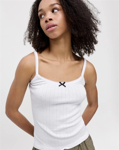 Lelu Bow Singlet Top - JJXX